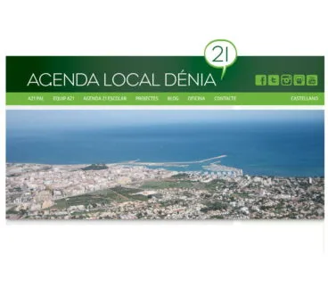 Página web de la Agenda 21 Local de Dénia