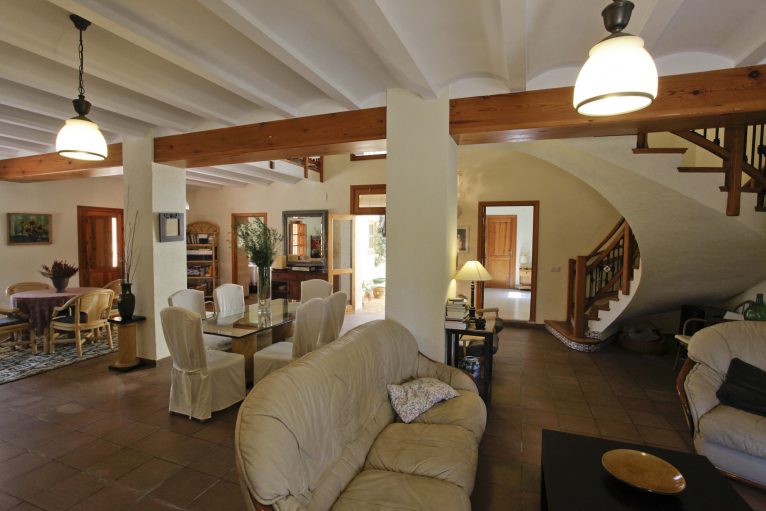 Reduced Price A wonderful former manor house in Beniadla, La Xara, Dénia Livingroom