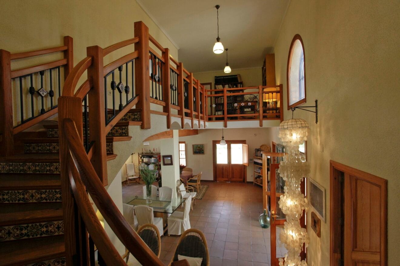 Reduced Price A wonderful former manor house in Beniadlà, La Xara, Dénia Stairs