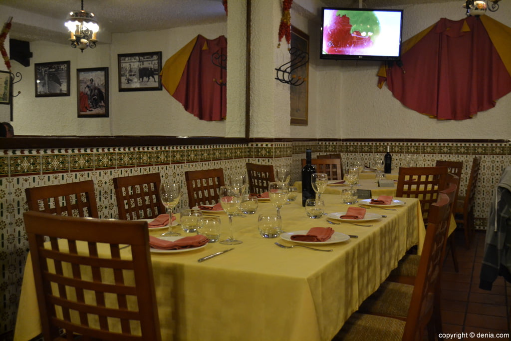 Restaurante El Jamonal de Ramonet en Dénia