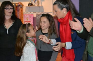 Treta de cargos infantiles 2014 en la Falla Campaments 10