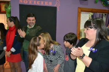 Treta de cargos infantiles 2014 en la Falla Campaments 11