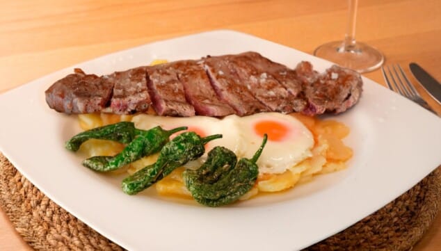 carnes a la brasa en el jamonal de ramonet