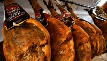 Patas de jamón de primeras calidades