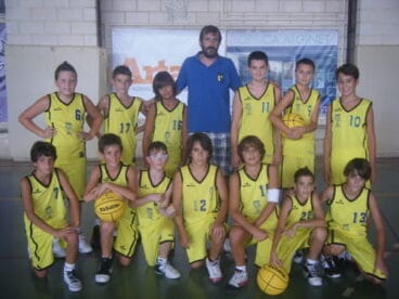 Alevín Dénia Basquet 2001 masc 12 13