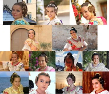 Candidatas a Falleras Mayores de Dénia 2014