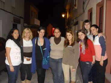 Cena de falleras en la Falla les Roques 01