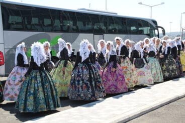 Convivencia de las candidatas a Bellea del Foc de Alicante en Dénia 07