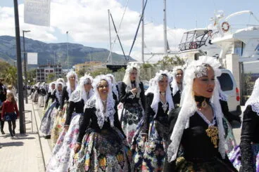 Convivencia de las candidatas a Bellea del Foc de Alicante en Dénia 13