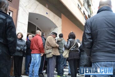 Desahucio de un vecino en Dénia