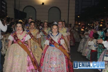 Despedida de las Falleras Mayores de Dénia 2013 01