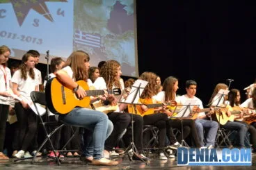 Gala de clausura del proyecto educativo europeo Comenius 19