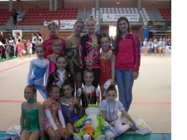 Gimnastas dianenses Xàbia