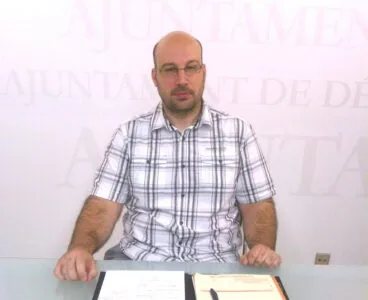 Josep Crespo concejal del BLOC en Dénia