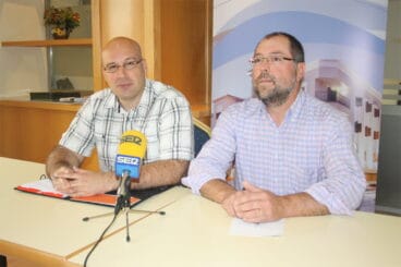 Josep Crespo y Josep Fornés hablan sobre el colegio de La Xara