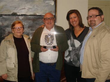 Jubilación del encargado del cementerio municipal de Dénia