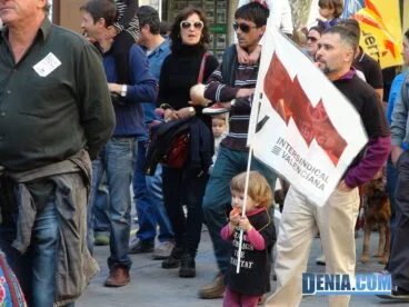 Manifestación 1 de mayo Dénia