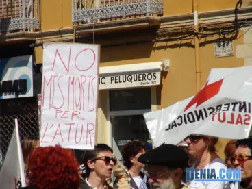 Manifestación 1 de mayo; proclamas