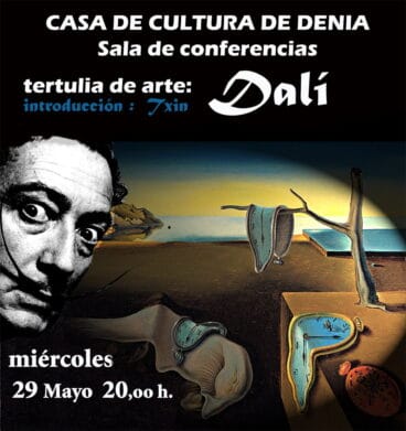 Tertulia sobre Dalí en Dénia