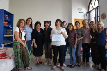 Agradecimiento de Ludai a las alumnas de Patchwork de LLunàtics