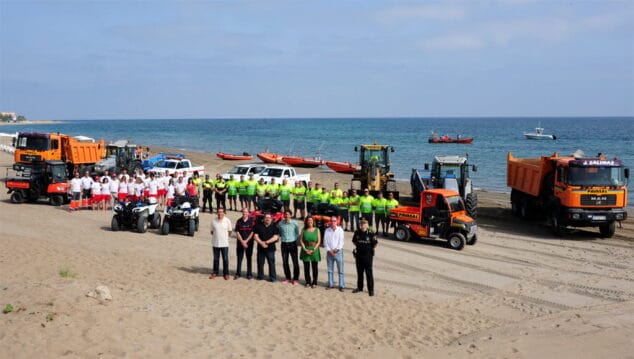 Dispositivo especial de playas en Dénia
