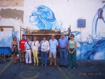 Fachadas pintadas en Urbanizarte