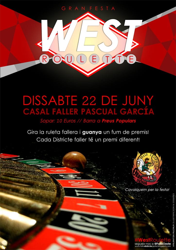 Fiesta West Roulette en la Falla Oeste 1 Fiesta west Roulette en la Falla Oeste