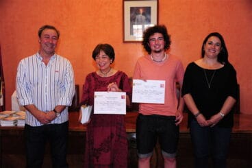 Ganadores del 2 Certamen de Relato Corto de la concejalía de Juventud y Mayor de Déni