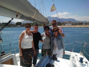 Ganadores del segundo sorteo del paseo en velero de Centro Quiropráctico Dénia