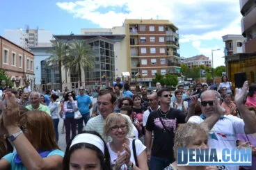 Llegada de los ciclistas de la carrera solidaria Cholet – Dénia 06