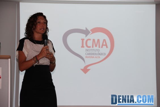 Marcela Server öffnet das Herz-Institut der Marina Alta