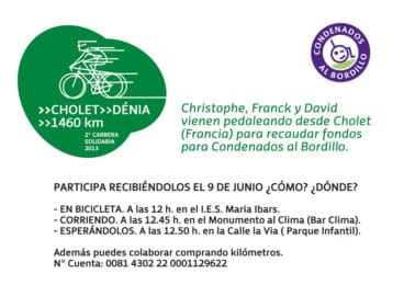 Marcha solidaria Condenados al Bordillo