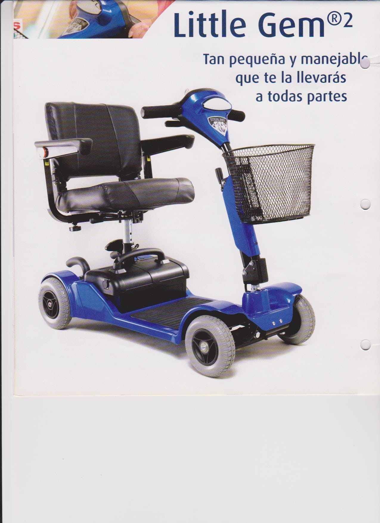 Moto Scooter 4 roues personnes âgées Atenia Dénia