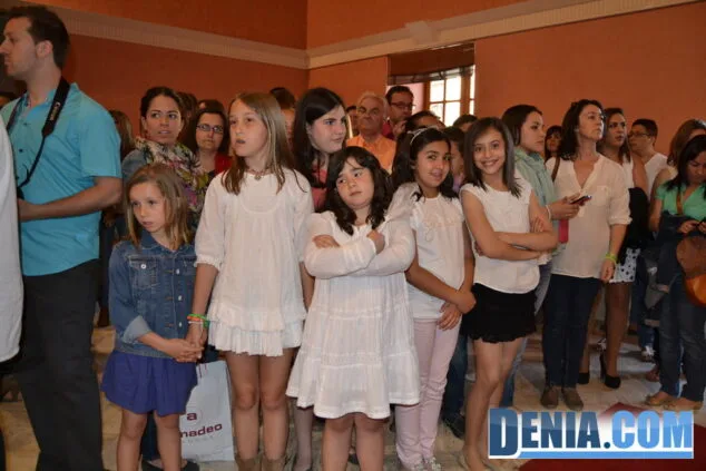 Dénia celebra el nombramiento de sus nuevas Falleras Mayores, Sara y Paloma 8 Nombramiento de las Falleras Mayores de Dénia 2014 07