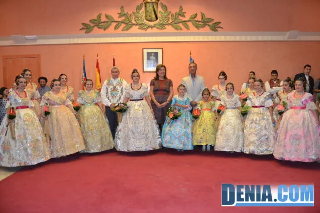 Dénia celebra el nombramiento de sus nuevas Falleras Mayores, Sara y Paloma 35 Nombramiento de las Falleras Mayores de Dénia 2014 34