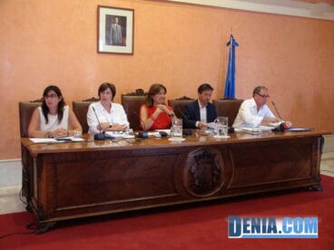 Pleno Ordinario ayuntamiento de Dénia junio foto