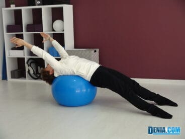 Studio&Class, pilates ejercicio con Fitball