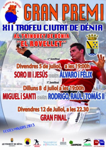 Trofeo Ciudad Dénia Pilota