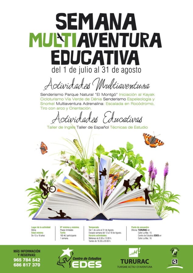 Verano de Multiaventura Educativa Tururac EDES