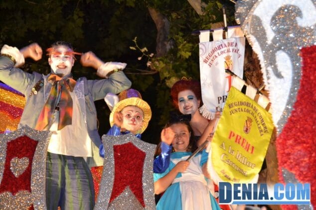 110 Carrozas de Dénia 2013 Falla Oeste primer premio