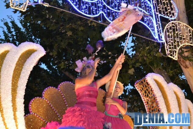 99 Carrozas de Dénia 2013 Tercer premio comparsa Falla Port Rotes