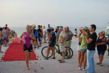 Acuatlón Salida mar