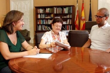 Ana Kringe Luisa Pastor y Adrián Ballester