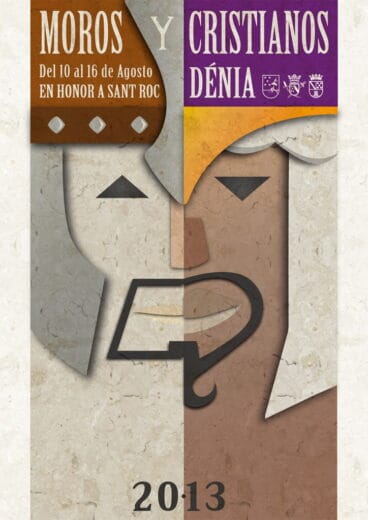 Cartel Moros y Cristianos 2013