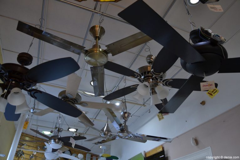 Deniluz - assortment of ceiling fans