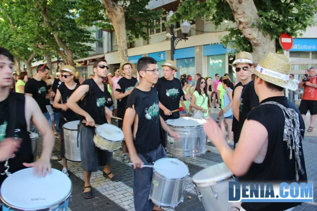 Fiestas de Déniasábado 6 de julio entrá de bous 27