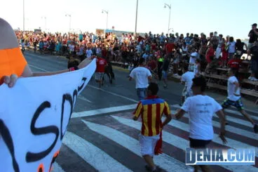 Fiestas de Dénia,sábado 6 de julio, entrá de bous