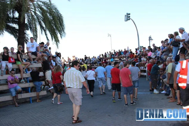 Fiestas de Déniasábado 6 de julio entrá de bous 72