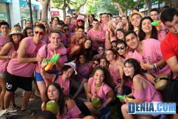 Fiestas de Dénia,sábado 6 de julio, entrá de bous, Quintos 2013