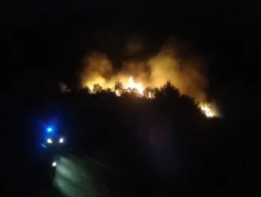 Incendio en Les Rotes Dénia